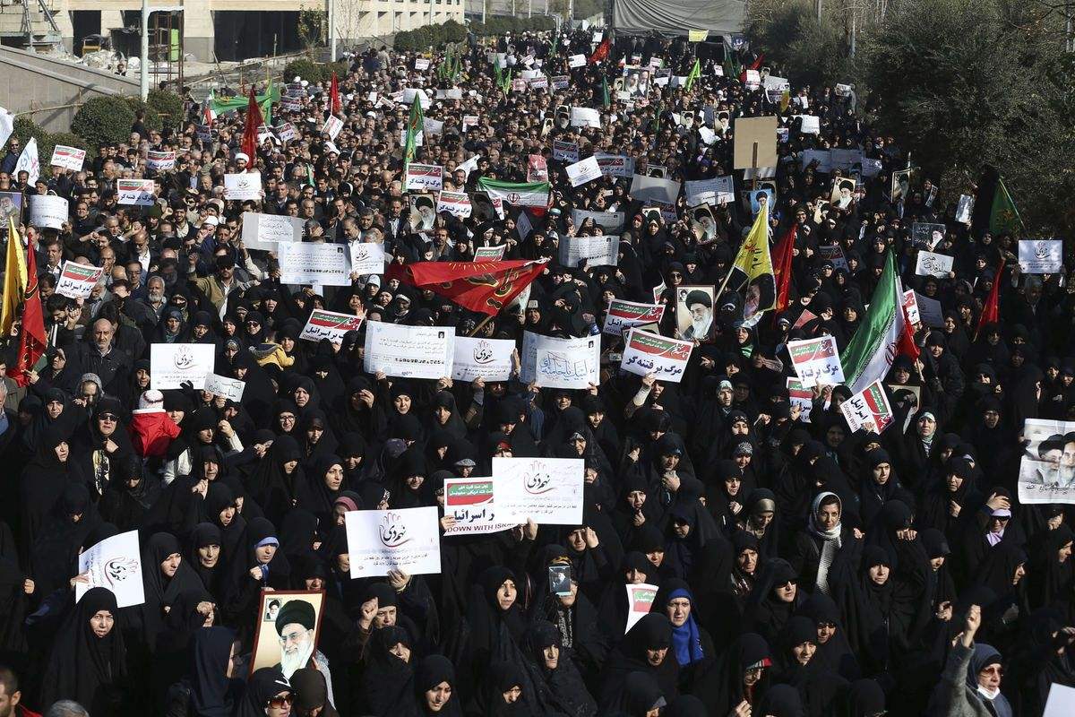 伊朗爆发大规模抗议运动